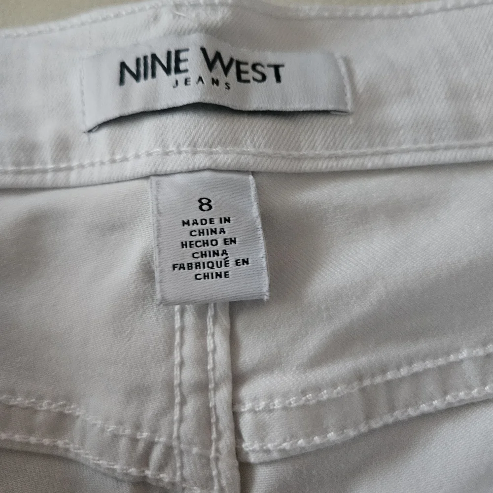 Nine West Women's White Shorts - Picture 3 of 11